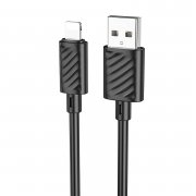 Кабель Hoco X88 (USB - lightning) 100см (черный) — 1