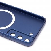 Чехол-накладка Matte SafeMag для Samsung Galaxy S22 (S901B) (темно-синяя) — 2