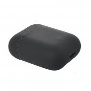 Чехол Soft touch для кейса Apple AirPods (серый) — 2
