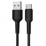 Кабель Borofone BX16 Easy (USB - Type C) (черный)