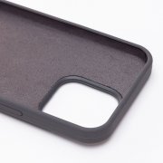 Чехол-накладка Soft Touch для Apple iPhone 15 Pro Max (темно-серая) — 3