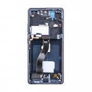 Дисплейный модуль с тачскрином для Samsung Galaxy S21 Ultra (G998B) (черный) (OLED) — 1