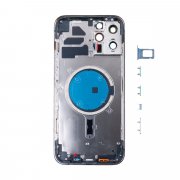 Корпус для Apple iPhone 12 Pro Max (синий) премиум