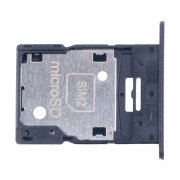 Контейнер SIM для Samsung Galaxy A15 4G (A155F) (черный)