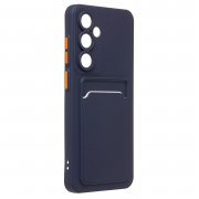 Чехол-накладка для Samsung Galaxy S24 FE (S721B) (темно-синяя) — 3