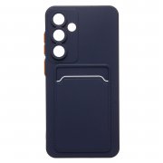 Чехол-накладка для Samsung Galaxy S24 FE (S721B) (темно-синяя) — 1