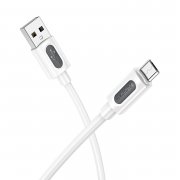 Кабель Borofone BX114 (USB - micro USB) 100см (белый)