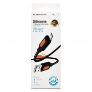 Кабель Borofone BX114 (USB - lightning) 100см (черный)