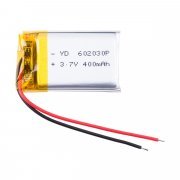 Превью Аккумуляторная батарея универсальная 602030p 3,7v 400 mAh 6*20*30 мм &mdash; 2