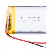 Превью Аккумуляторная батарея универсальный 803040p 3,7v 1200 mAh 8*30*40 мм &mdash; 2