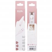 Кабель Kurato RORI-M205 (USB - micro USB) 100см 2.5A (белый) — 2