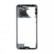 Средняя часть для Xiaomi Redmi 12 4G (серебристая)