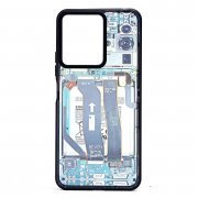 Чехол-накладка для Xiaomi Poco C65 (разноцветная)