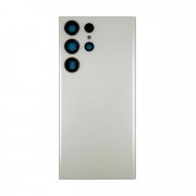 Задняя крышка для Samsung Galaxy S23 Ultra (S918B) (бежевая) - Премиум — 2