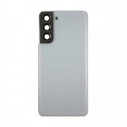 Задняя крышка для Samsung Galaxy S21 (G991B) (белый) премиум — 2