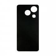 Задняя крышка для Tecno Spark 20C (черная) премиум