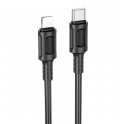 Кабель Borofone BX111 (Type C - lightning) 100см 3A (черный)