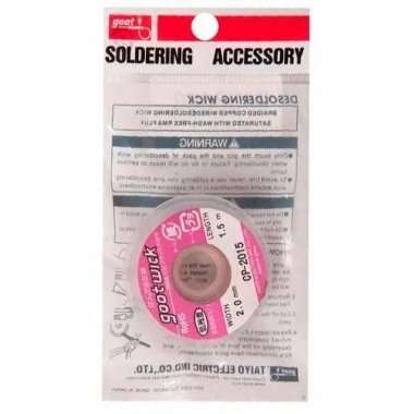 Оплетка для выпайки Goot Wick (2.0 мм*1.5 м) — 2