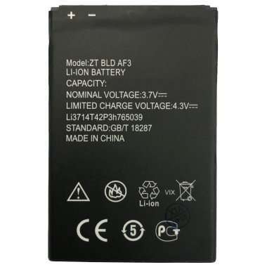 Аккумуляторная батарея для ZTE Blade AF3 Li3714T42P3h765039 — 1