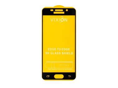Защитное стекло для Samsung Galaxy A3 (2016) A310F (полное покрытие)(черное) — 1