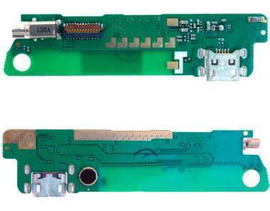 Шлейф для Lenovo S660 на разъем зарядки/микрофон/вибромотор — 1
