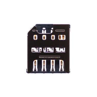 Коннектор SIM для Micromax Q398 — 1