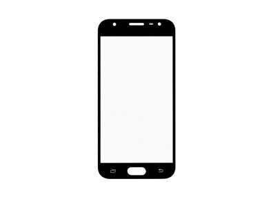 Стекло для Samsung Galaxy J3 (2017) J330F (черное) — 1