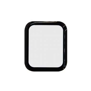 Защитное стекло для Apple Watch 4 - 44 мм (полное покрытие)(черное) — 1