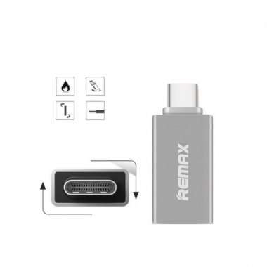 Адаптер (переходник) Remax RA-OTG1 (Type-C - USB-A 3.0) — 2