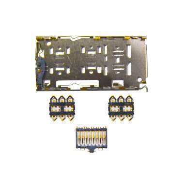 Коннектор SIM+MMC для Samsung Galaxy A20 (A205F) — 1