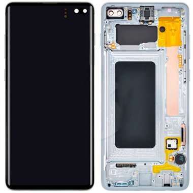 Дисплейный модуль с тачскрином для Samsung Galaxy S10 Plus (G975F) (белый) — 1