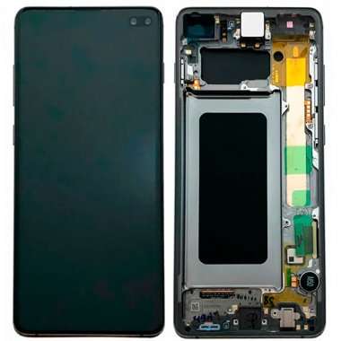 Дисплейный модуль с тачскрином для Samsung Galaxy S10 Plus (G975F) (зеленый) — 1