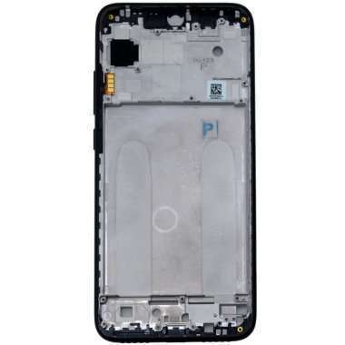 Рамка дисплея для Xiaomi Redmi Note 7 (черная) — 2