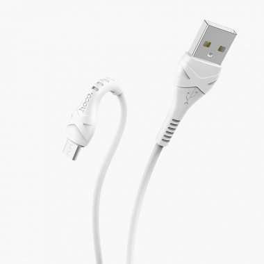Кабель HOCO X37 Cool power (USB - micro-USB) белый — 3
