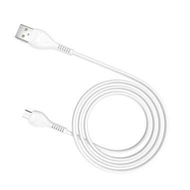 Кабель HOCO X37 Cool power (USB - micro-USB) белый — 4