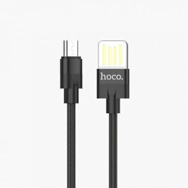 Кабель HOCO U55 Outstanding (USB - micro-USB) черный — 1