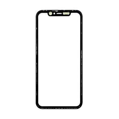 Стекло для Apple iPhone 11 с рамкой и пленкой OCA (черное) — 3