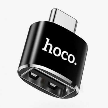 Адаптер (переходник) HOCO UA5 (Type-C - USB-A) черный — 2