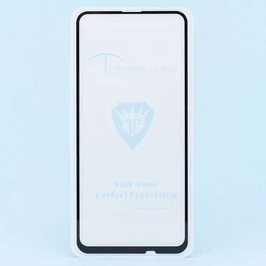 Защитное стекло для Huawei Honor 9C (полное покрытие) (черное) — 1