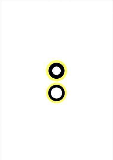 Стекло камеры для Apple iPhone 11 (желтое) — 1