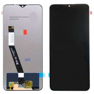 Дисплей с тачскрином для Xiaomi Redmi 9 (черный) LCD — 1