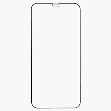 Защитное стекло для Apple iPhone 12 (полное покрытие) (черное) — 1