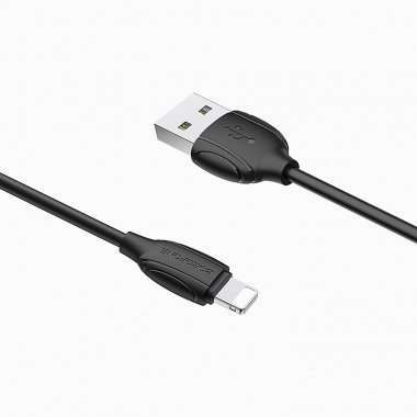 Кабель Borofone BX19 для Apple (USB - Lightning) черный — 2