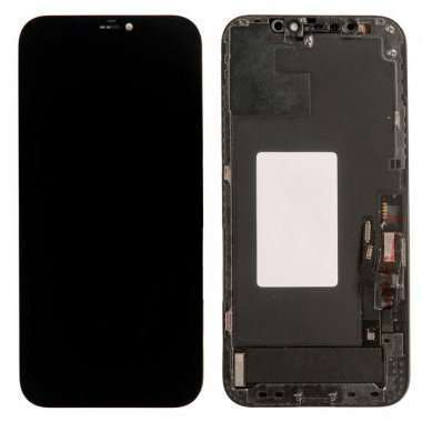 Дисплей с таскрином для Apple iPhone 12 Pro (черный) — 1