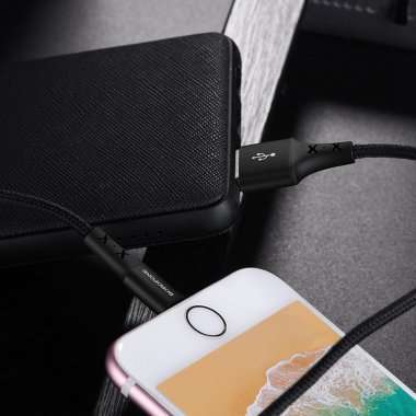 Кабель Borofone BX20 Enjoy для Apple (USB - Lightning) черный — 4