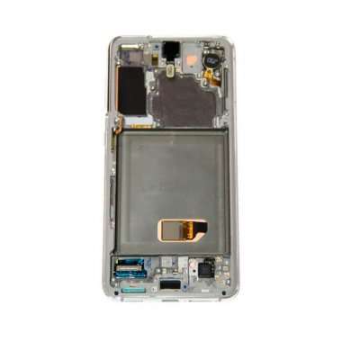 Дисплейный модуль с тачскрином для Samsung Galaxy S21 (G991B) (серый) — 2