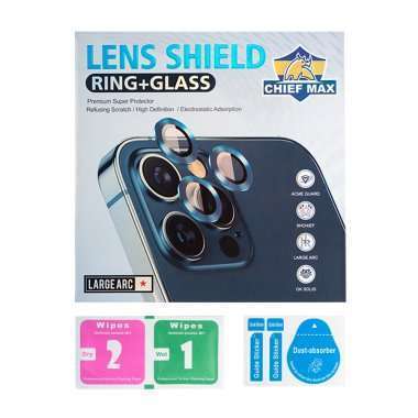 Защитное стекло камеры для Apple iPhone 12 Pro Max (серое) — 2