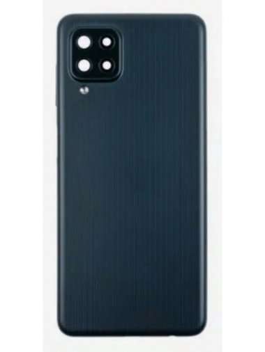 Задняя крышка для Samsung Galaxy M12 (M127F) (черная) — 1