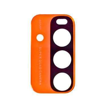 Стекло камеры для Xiaomi Redmi 9T (оранжевое) — 1