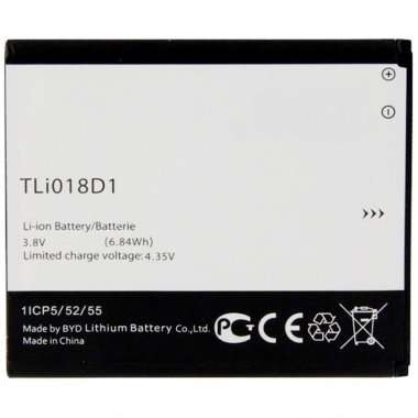 Аккумуляторная батарея Moxom для Alcatel Pop D5 (5038X) TLi018D1 — 1